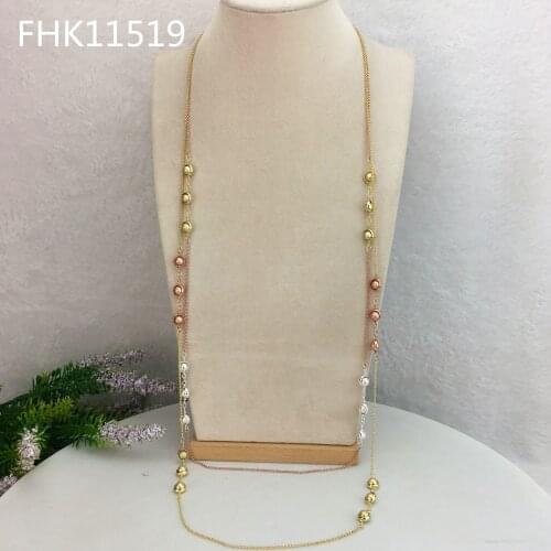 Yuminglai Dubai Fine Jewelry Long Chain for Women FHK11519