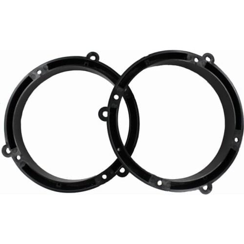 2PCs Front Door Stereo Speaker Mat for Vw Buick Excelle Car The Great Wall H6 Converted By Horn Adapter Plates Bracket Ring Mat