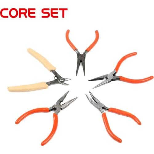 5'' Long Nose Bent-nose Pliers Multi-purpose For Cutting Clamping Stripping KEIBA Style Electrician Repair Tools