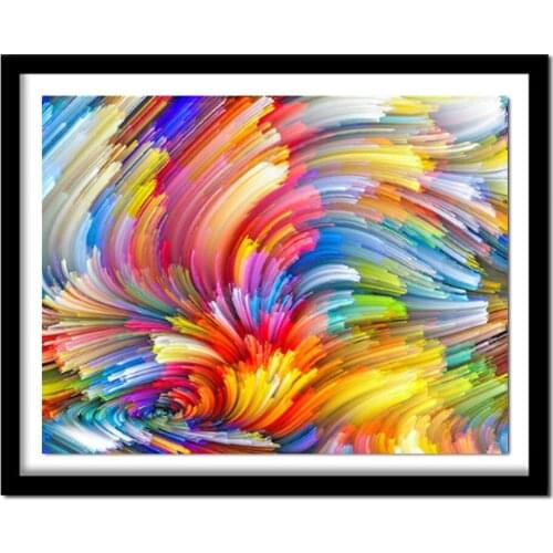 5D square Diamond Painting Color cloud, Cross Stitch kit picture for Diamond embroidery abstract Diy Diamond bead