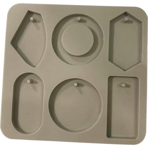 6 Cavity Irregular shap Silicone Cake Mold for Baking DIY Muffin Mousse Ice-creams Chocolate Tool Handmade jewelry pendant