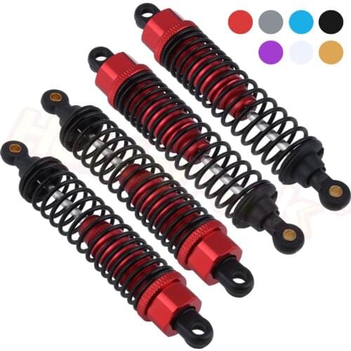 4pcs 166004 106004 06038 Aluminum Shock Absorber For Redcat Exceed RC HSP 1/10 Scale Off Road Buggy 94106 94107