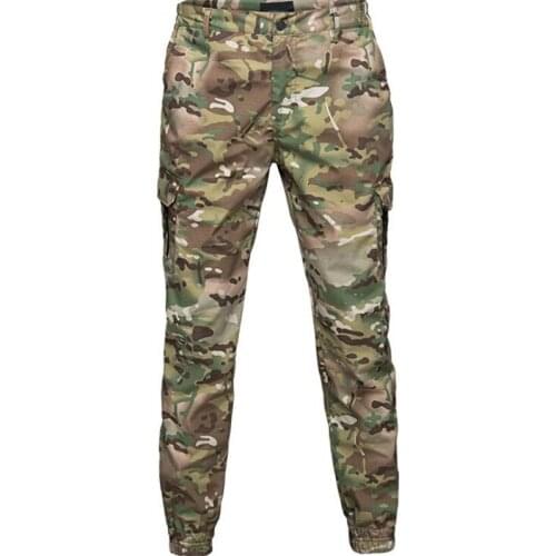 Casual Camouflage Pants Men Fashion Jogger Tactical Military Trousers Multi Pockets Skinny Sweatpant Cargo Pants Camo Pantalones