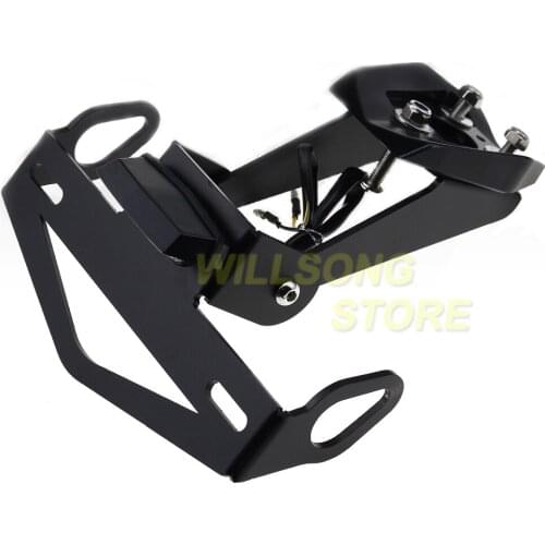 Registration License Plate Frame Holder Tail Tidy Fender LED Eliminator For YAMAHA YZF-R1 YZF-R1M YZF-R1S Motorcycle Accessories