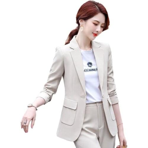 DIANRUO Women's Casual Blazers