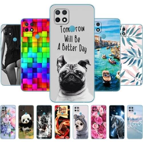 For OPPO A15 Case For OPPO A15S Silicon Soft TPU Back Phone Cover For OPPOA15 CPH2185 A 15 S CPH2179 6.52" Protective Fundas