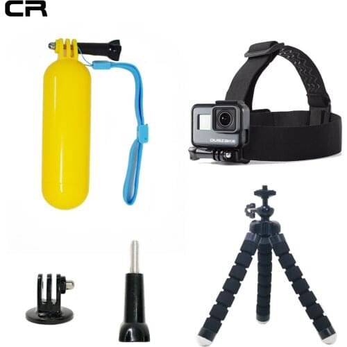 Duszake CR48 Mount For Gopro Accessoies Mini Tripod For Gopro Hero 5 Mount For Gopro Accessories Strap For Xiaomi Yi 4K SJ4000