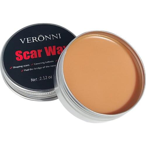 Scar Wax Halloween Party Stage Fake Wound Special Makeup Skin Film Body Face Scary Blood Injury Sticker Cosmetic Cosplay Fashion