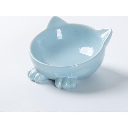 Pet Bowls Dog Food Water Feeder Pet Drinking Dish Feeder Cat Puppy With Raised Feeding Supplies Small Dog Accessories Pet Produc