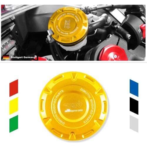 Motorcycle Front Brake Fluid Reservoir Cap 52mm For Suzuki GSX-R1000 GSX-R750 GSXR-R600 Accessori Moto Accessories