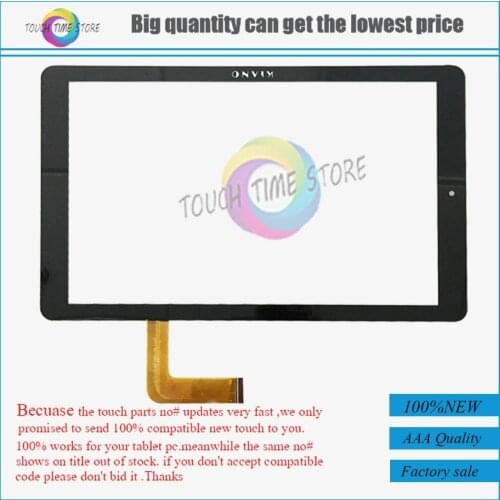 New For 10.1" KIANO SlimTab 10 3GR Tablet Touch Screen Digitizer Touch Panel Glass Sensor Replacement Free Shipping