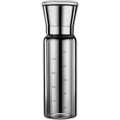 New Salt and Pepper Shakers Grinders Manual Bottle,Adjustable for Kitchen