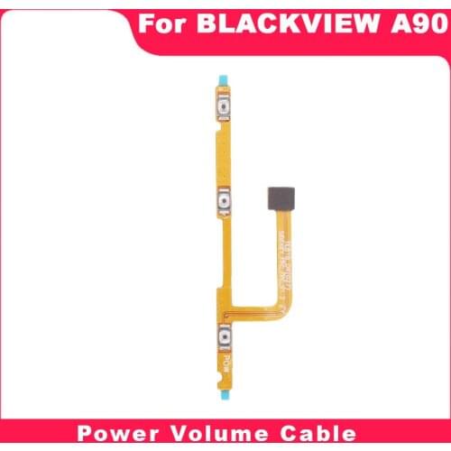 New Original Blackview A90 Power Volume Cable Side FPC Repair Parts Accessories For Blackview A90 Android 11 6.39inch Smartphone