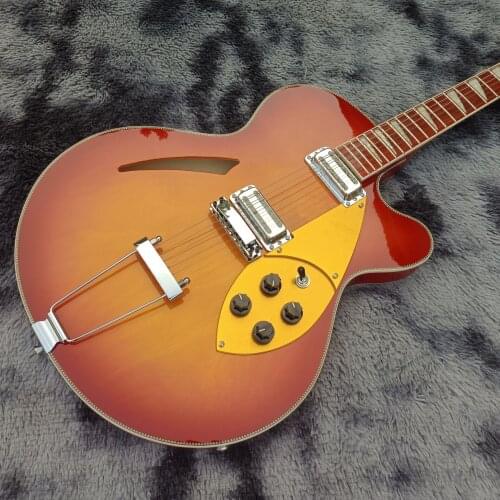 Guitarra Eléctrica personalizada, tienda Gitaar-reliquias por manos, color tostado, cuerpo de caoba, golpeador de crema, guitarr