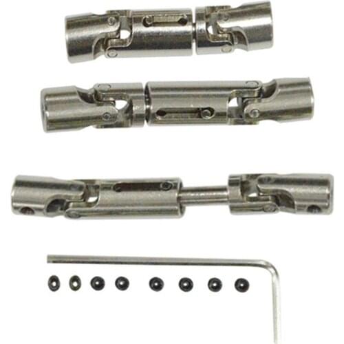 RCTOYFUN 3pcs Metal Universal Drive Shaft & Installation Tool DIY Assembly Accessories For WPL Six Wheel Series Ural B16 RC Car