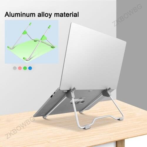 Adjustable Aluminum Alloy Portable Bracket for iPad Macbook HP XIAOMI Notebook Folding Laptop Stand Universal Non Slip Holder