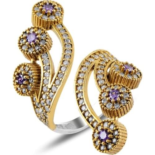 Silver 925 Sterling Zircon Cubic Zirconia Authentic Ring