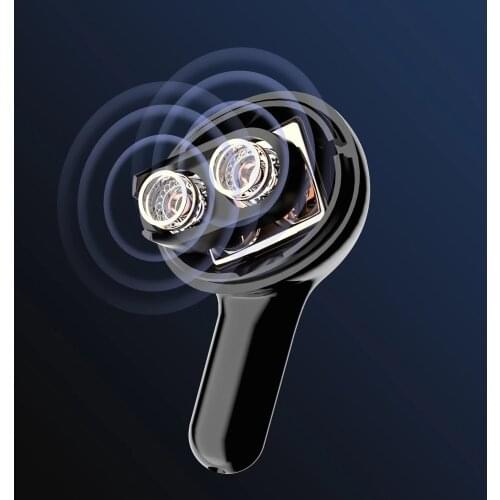 TWS 4 Microphone Wireless Bluetooth Earphones Earbuds HiFi Noise Cancelling Headsets Waterproof Touch Control Sports Headphones