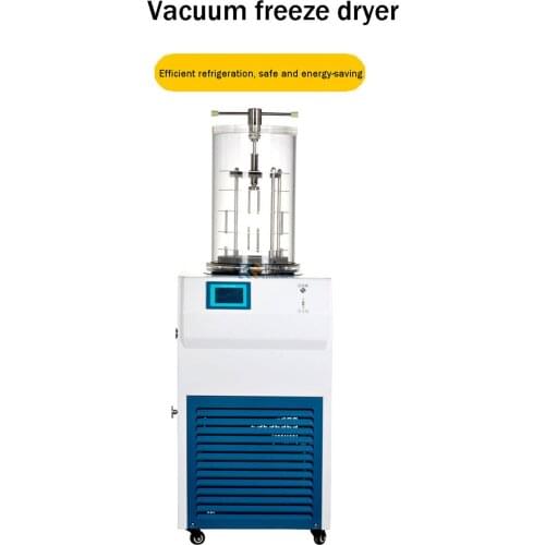 0.09㎡/0.18㎡ Vacuum Freeze Dryer Lyophilizer Machine Vertical Vegetable and Fruit Freeze Dehydrator Ordinary Type and Gland Type