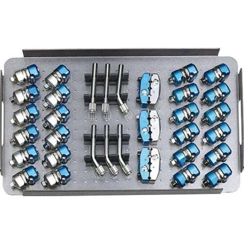 Factory Price Orthopedic Surgical Instruments Stryker Hoffmann External Fixation Large Fragment Set External Fixation Nut Screw