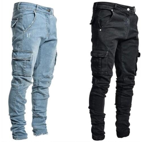 ZHANLINWU Men's Cargo Jeans
