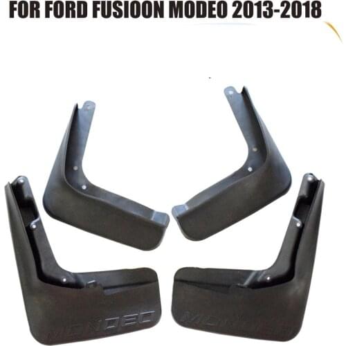 4 Pcs Set Molded Mud Flaps Mudflaps Splash Guards Front Rear Mud Flap Mudguards Fender for ford fusion modeo 2013-2018 YC101014