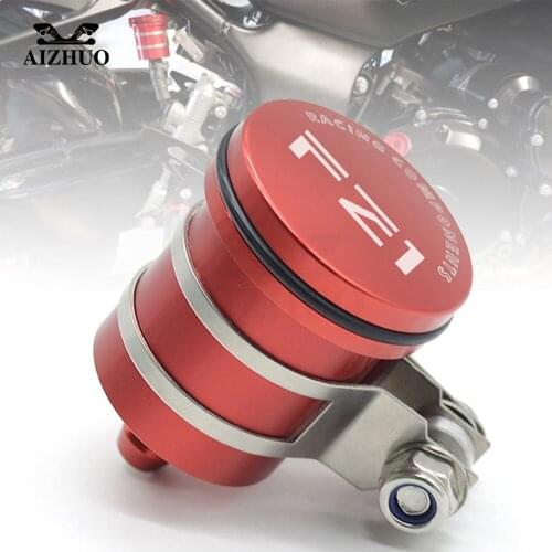 Motorcycle Oil Cup Brake Fluid Reservoir Clutch Tank Oil Fluid Cup With FZ1 FOR YAMAHA FZ1 FAZER 2001 02 03 04 05 06-2013