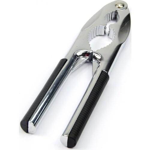 Quick Black Handle Walnut Cracker Nutcracker Sheller Nut Opener Kitchen Tool 16.5*4cm