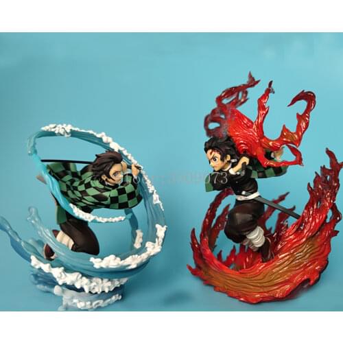 Demon Slayer Anime Figure Kamado Tanjirou Hinokami Kagura Action Figure Kimetsu no Yaiba Figuarts ZERO Figurine Model Doll Gift