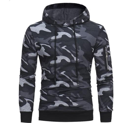HKWS Men's Zip Hoodies