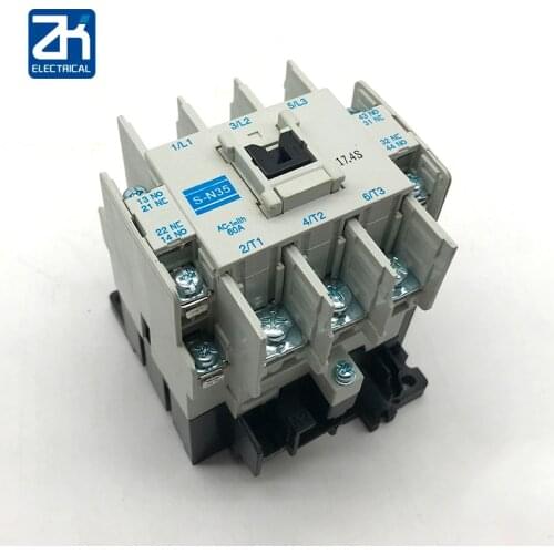 Motor AC contactor S-N35 coil voltage AC110V/220V/380V auxiliary contact