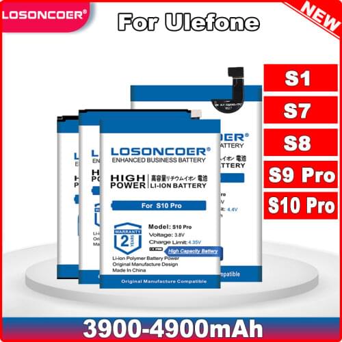 LOSONCOER Ulefone S8 Phone Batteries