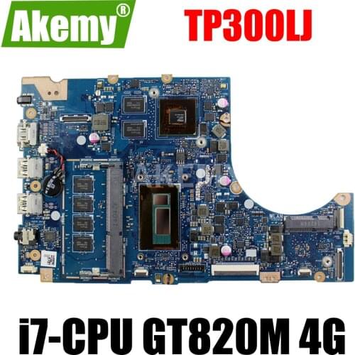 XinKaidi TP300LJ Laptop motherboard For ASUS TP300LJ TP300LD TP300L mainboard 100%Tested i7-5500 GT820M 4GB RAM