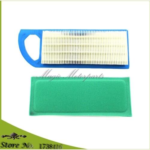 Air Filter Set For Briggs & Stratton 4214 5077H 5077K 286H77-0121 284H77 31E707 31F777 31H777 Craftsman 33425 JOHN DEERE GY20573