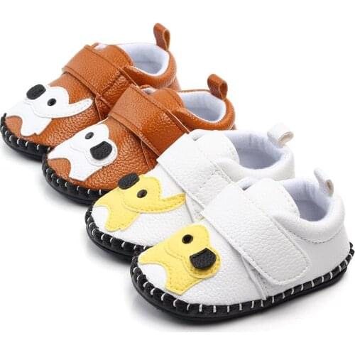 Newborn Baby Shoes Kids Soft Soled PU Leather Sneakers Girls Boys Footwear Prewalker Toddler Infant Girls Non-slip Shoes