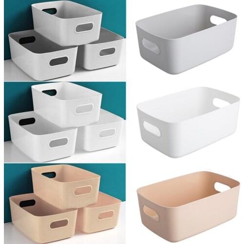 1PC Plastic Desktop Cosmetic Basket Make Up Jewelry Storage Case Sundries Table Container