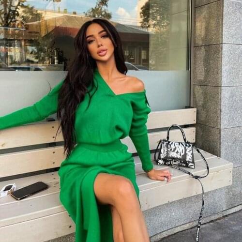 Proplady Fashionable Knitted Dresses