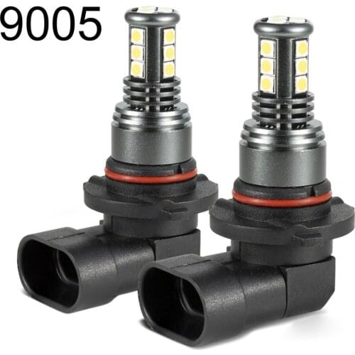 Fog Lights LED Bulb 9005 V11 Headlights 6500K 2pcs Highlight 12V/24V High Brightness 4000ML IP67 Signal Lamp