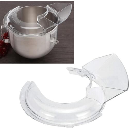 Transparent Pouring Shield Replacement Splash Cover for KN1PS K45SS KSM75 KSM150PS KSM5 4.5-5QT Mixer Accessories Parts