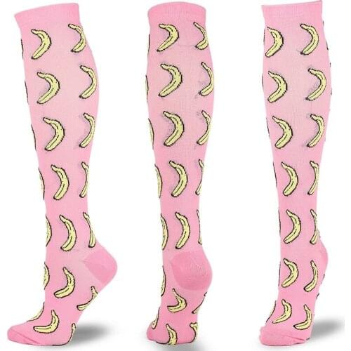 S-XXL Size Large Compression Socks Circulation Cycling Socks Fit For Doctor Nurse Medical Edema Diabetes Varicose Veins
