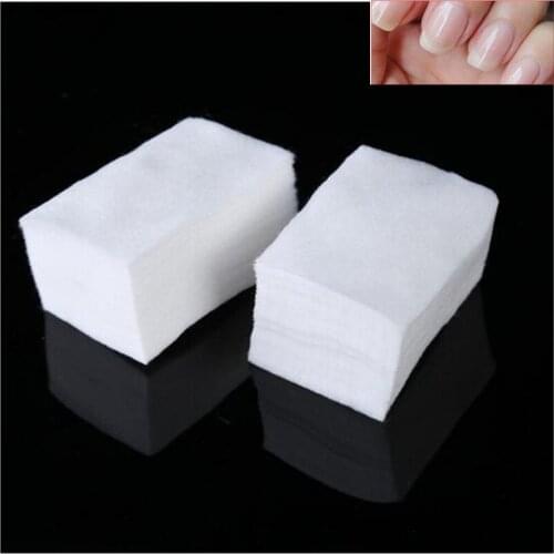 900Pcs Nail Polish Remover Cotton Wipe UV Gel Tips Remover Cleaner Paper Pad Nail Polish Art Cleaning Manicure Tools