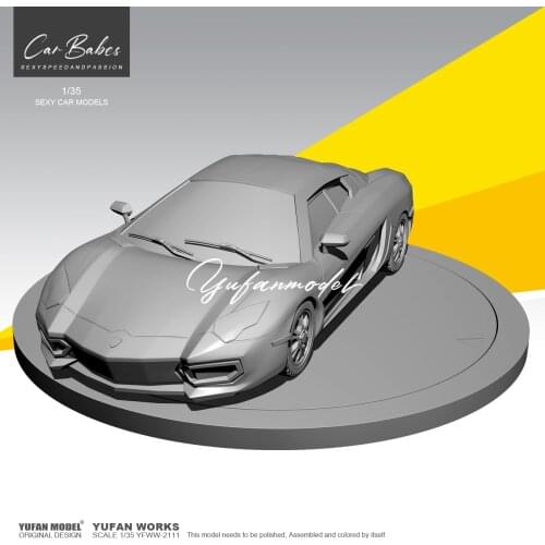 1/35 YUFAN MODEL Resin model kits figure beauty colorless and self-assembled (Only one car) YFWW-2111