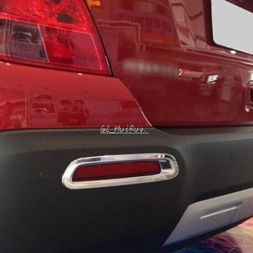 Chrome Rear Tail Fog Light Lamp Cover Trim For Chevrolet TRAX TRACKER 2013 2014 2015