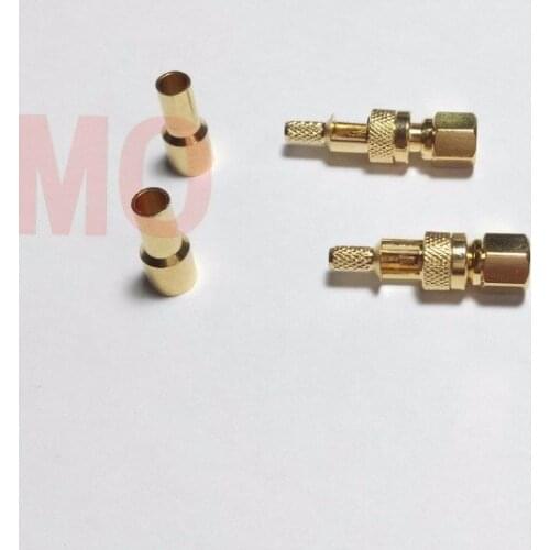 500pcs lot SMC Female Jack Straight Crimp For RG174 RG179 RG316 RG188 Cable connector Selling