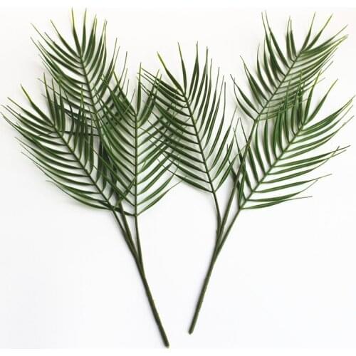 68cm Artificial Fern Bouquet Plastic Artificial plastic Plants Fake Persian Leaves Foliage For Home Party Decoration