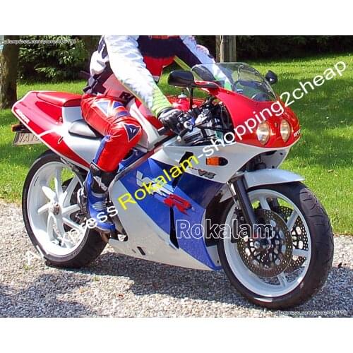 For Honda VFR400R NC30 V4 VFR400RR 1988 1989 1990 1991 1992 VFR400 88 89 90 91 92 Red Blue White Motorbike Fairing