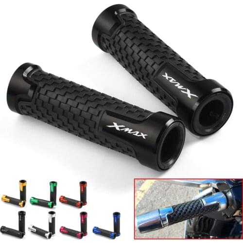 For YAMAHA XMAX300 XMAX400 XMAX X-MAX 125 250 300 400 Accessories Motorcycle Non Slip Handlebar Grips Throttle CNC Hand Bar Grip