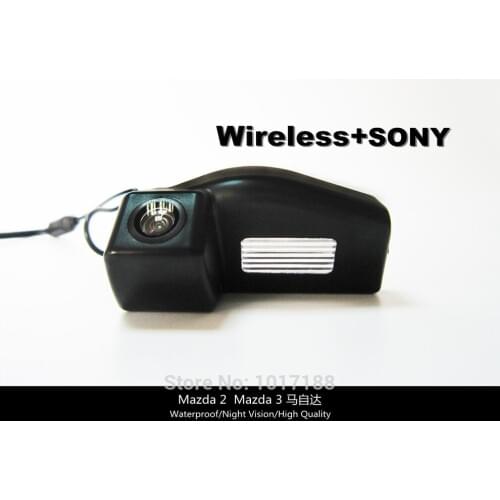 HD!! WIFI camera Wireless Car Rear View Camera SONY Chip For Mazda 2 Mazda 3