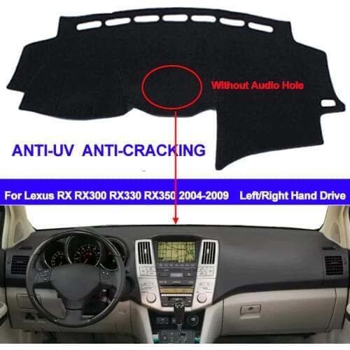 Car Dashboard Cover For Lexus RX RX300 RX330 RX350 2004 - 2008 2009 Without Audio Hole Dash Mat Carpet Cape Sun Shade Dashmat
