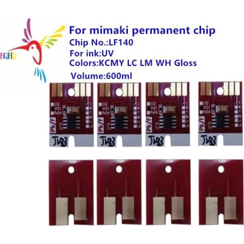 LF140 UV Permanent Chip for Mimaki JFX-1631/UJV-160/UJF-3042 Printer Permanent Chip LF140 UV Compatible for Mimaki Printer